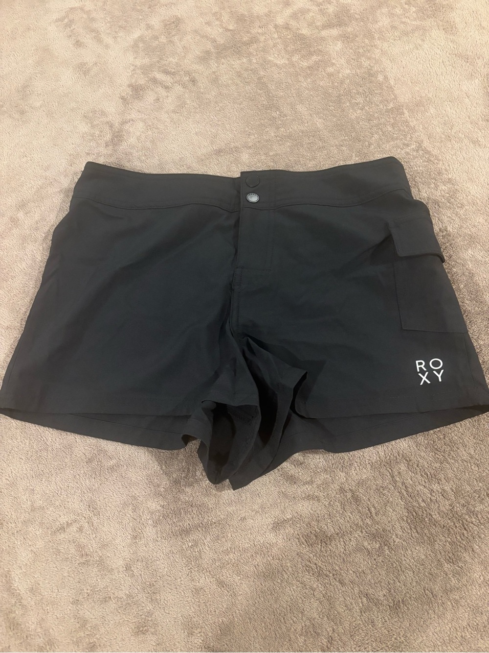 Roxy Classic Black Swim Shorts Womens Medium